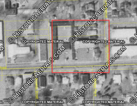 Uptown Motel - 1967 Aerial Photo (newer photo)